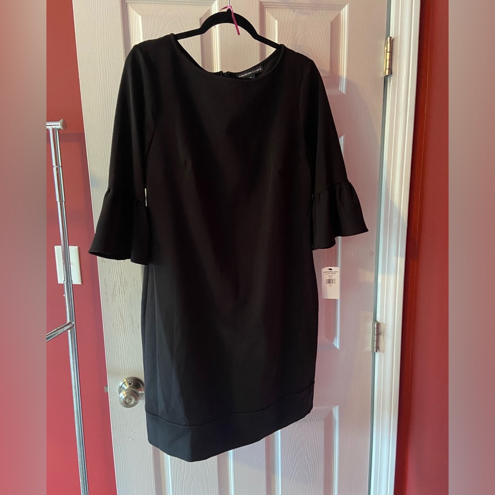 NWT American Living black dress size 14